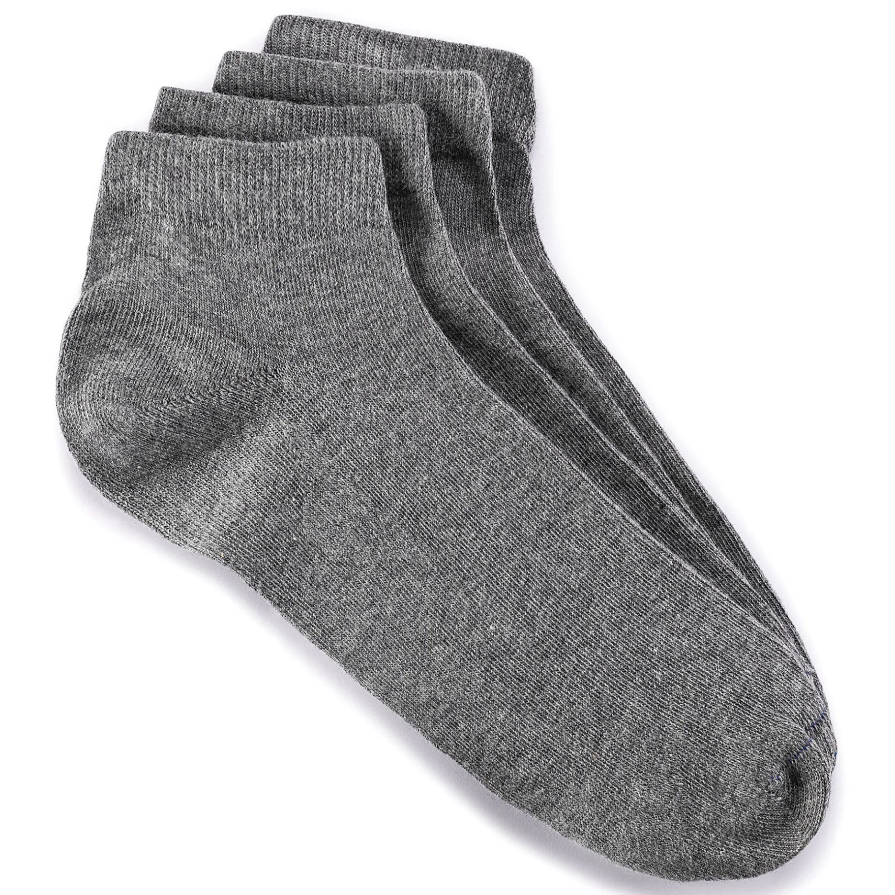 Best Birkenstock 2 Pack Cotton Sole Sneaker Gray Melange
