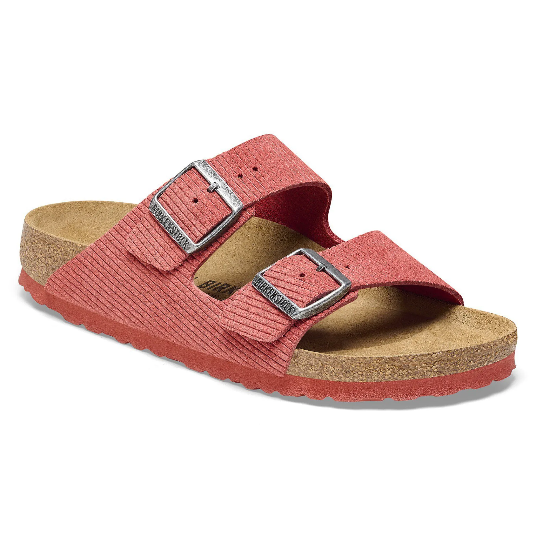 Shop Birkenstock Arizona Corduroy Sienna Red