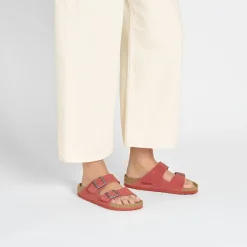 Shop Birkenstock Arizona Corduroy Sienna Red
