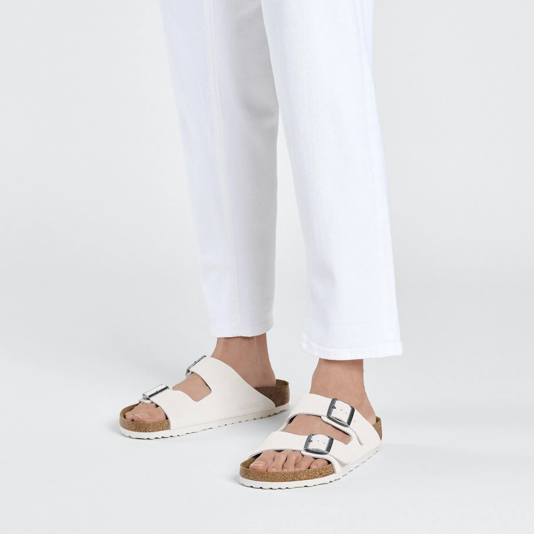 Flash Sale Birkenstock Arizona Corduroy Antique White