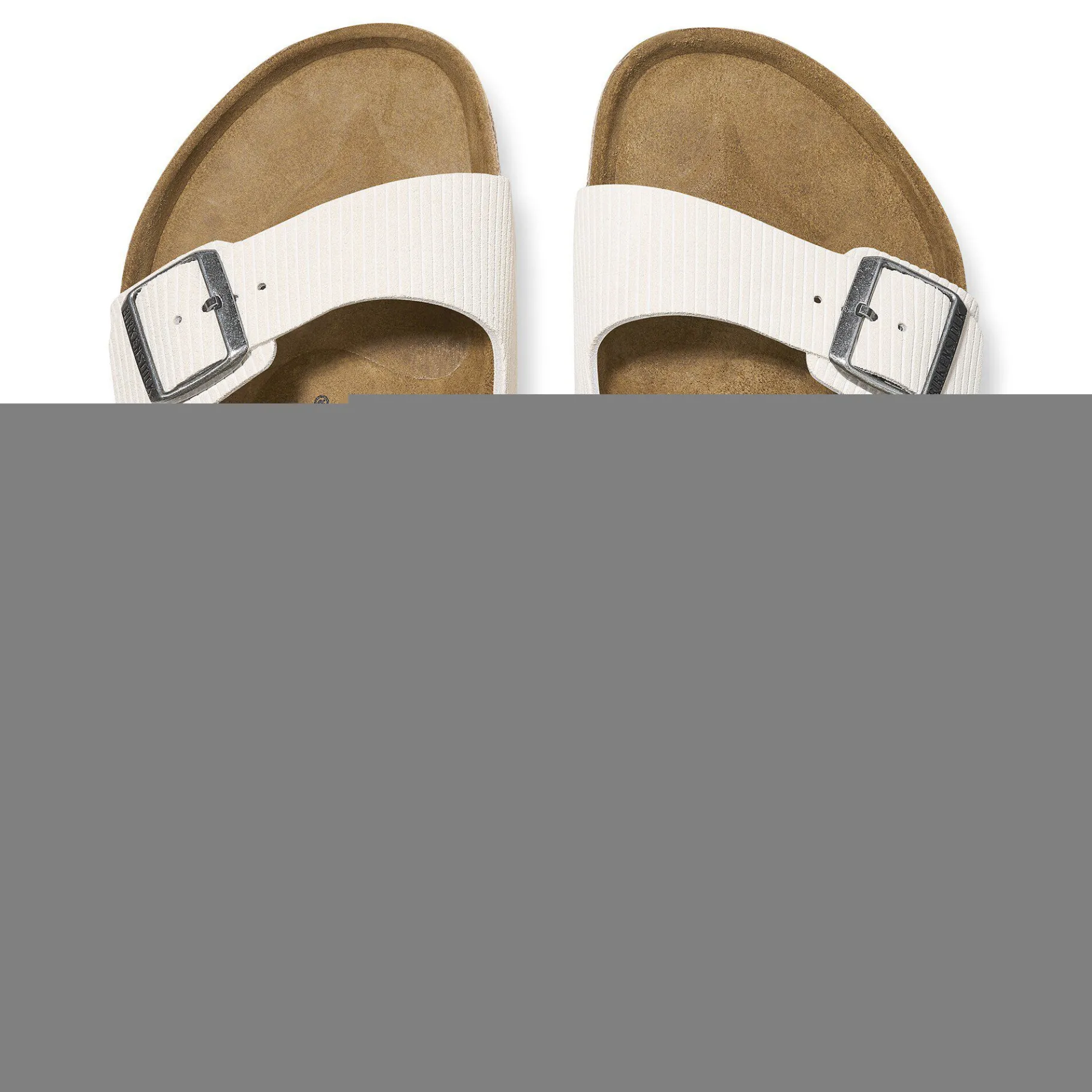 Flash Sale Birkenstock Arizona Corduroy Antique White
