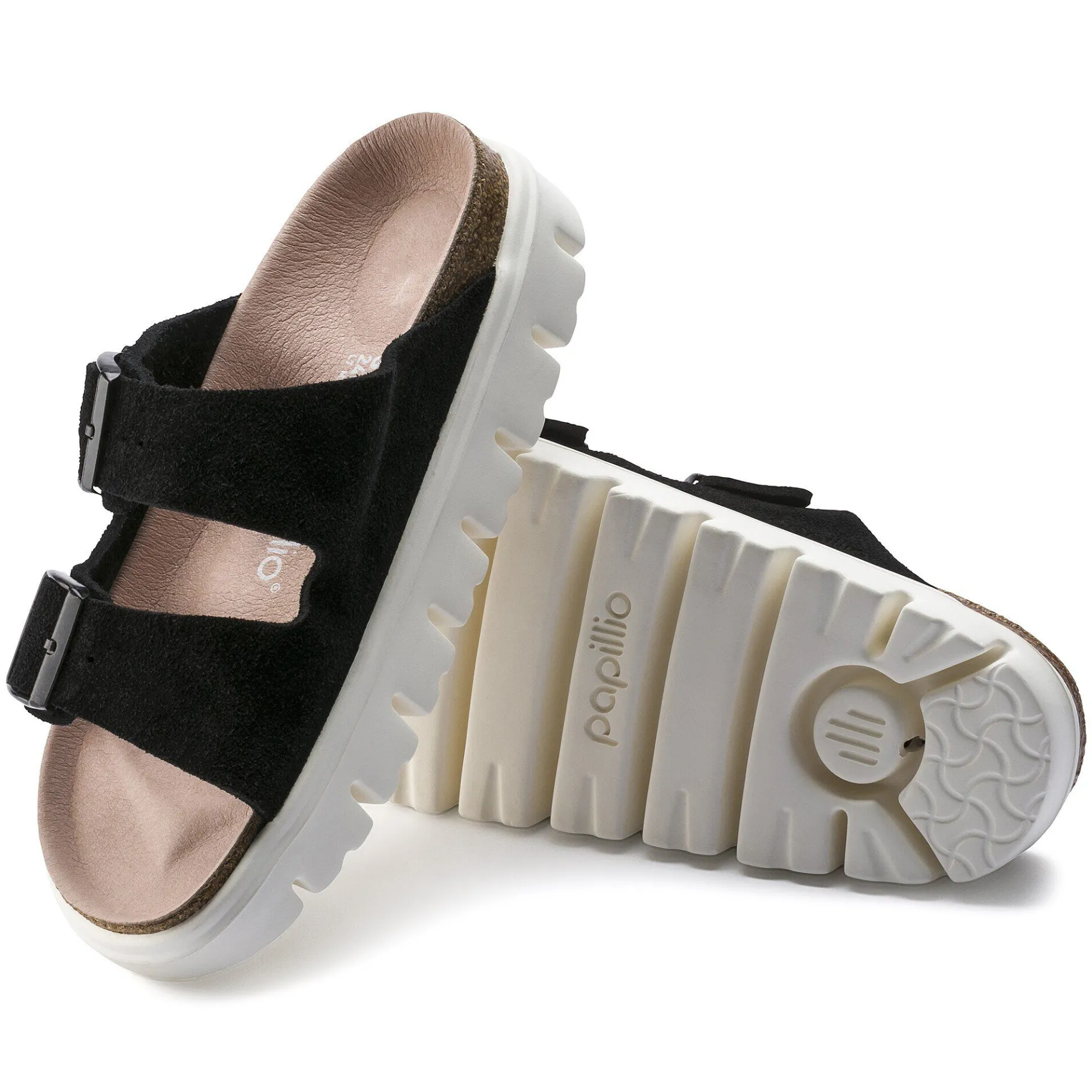 Hot Birkenstock Arizona Chunky Suede Black