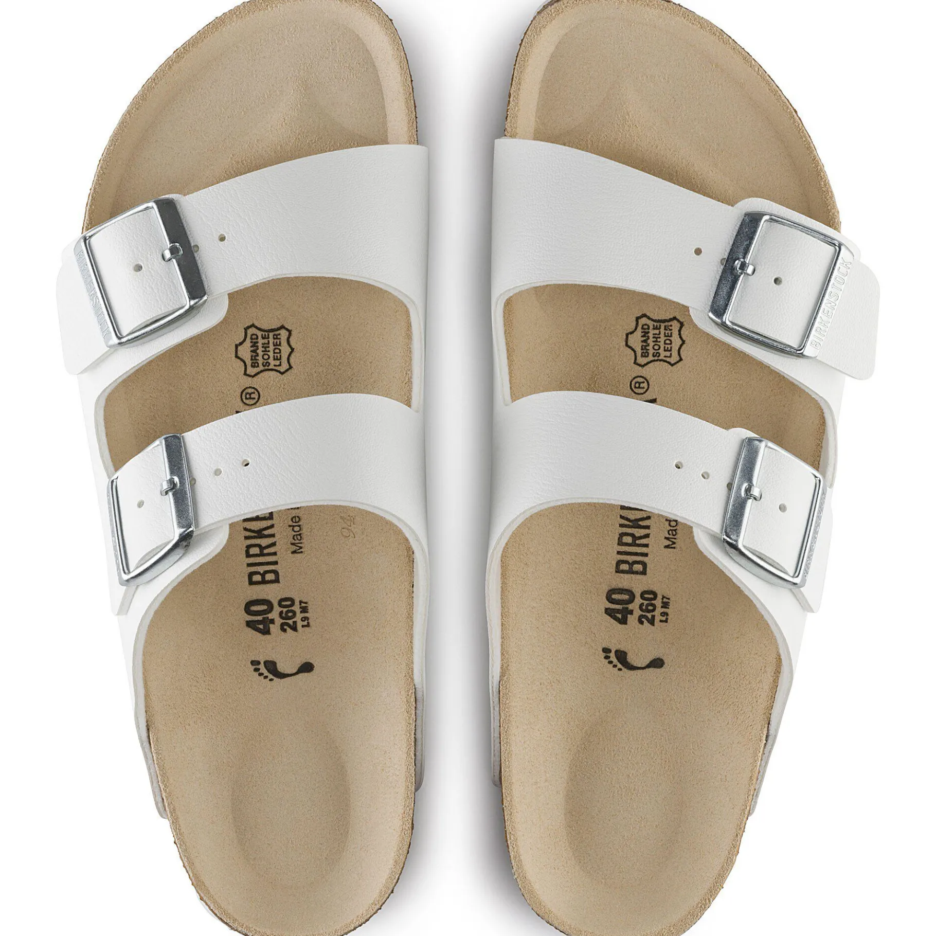Outlet Birkenstock Arizona White