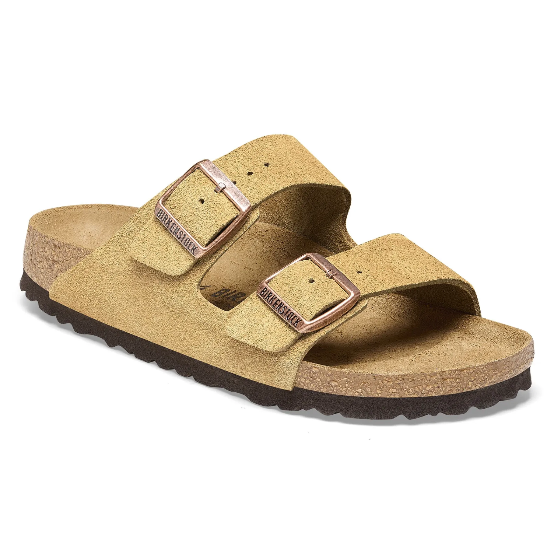 New Birkenstock Arizona Latte Cream