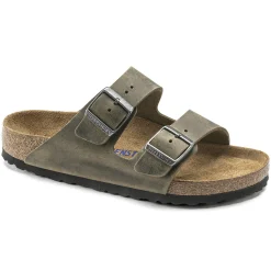 Clearance Birkenstock Arizona Blod Fodseng Faded Khaki