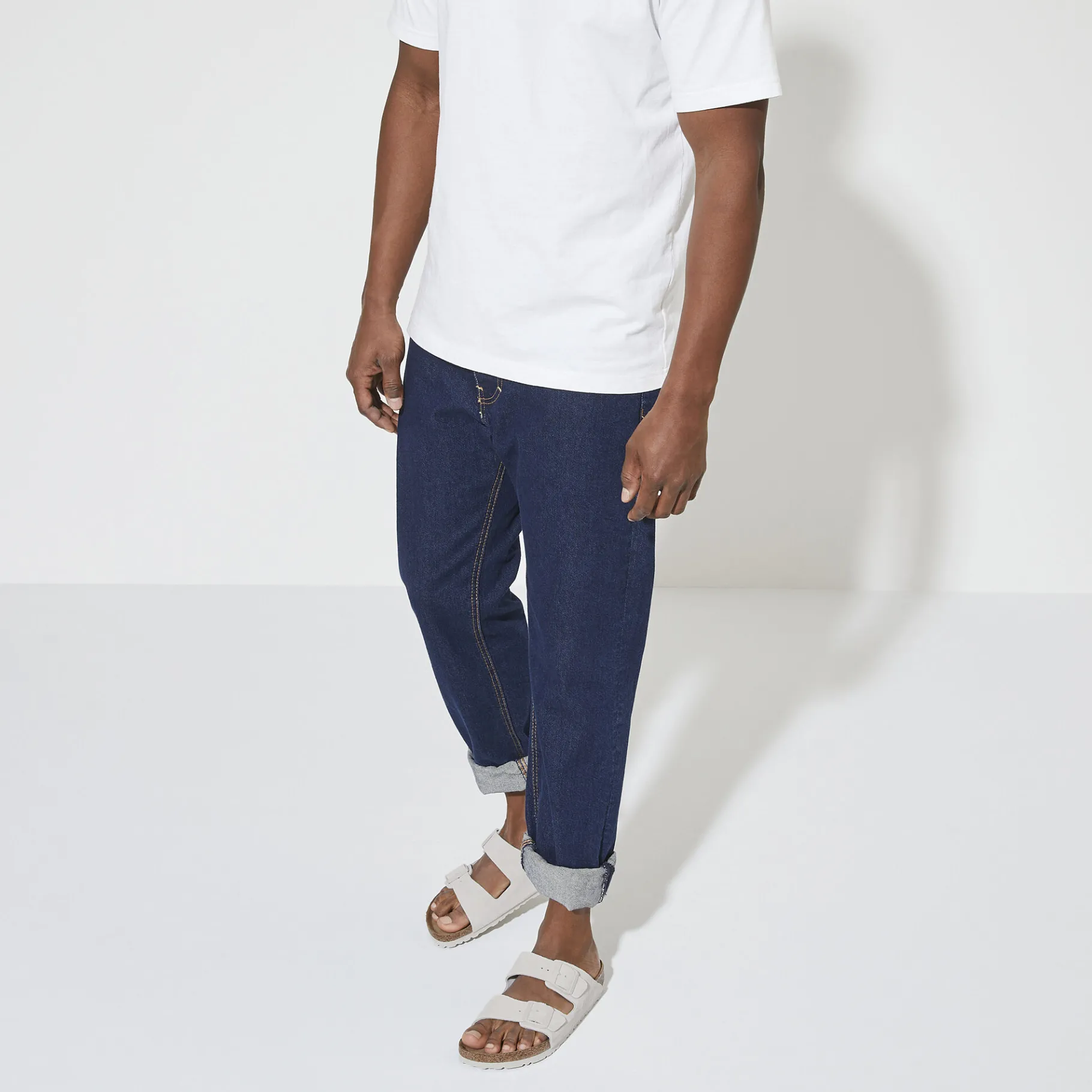 Shop Birkenstock Arizona Blod Fodseng Antique White
