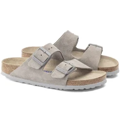 Clearance Birkenstock Arizona Blod Fodseng Stone Coin