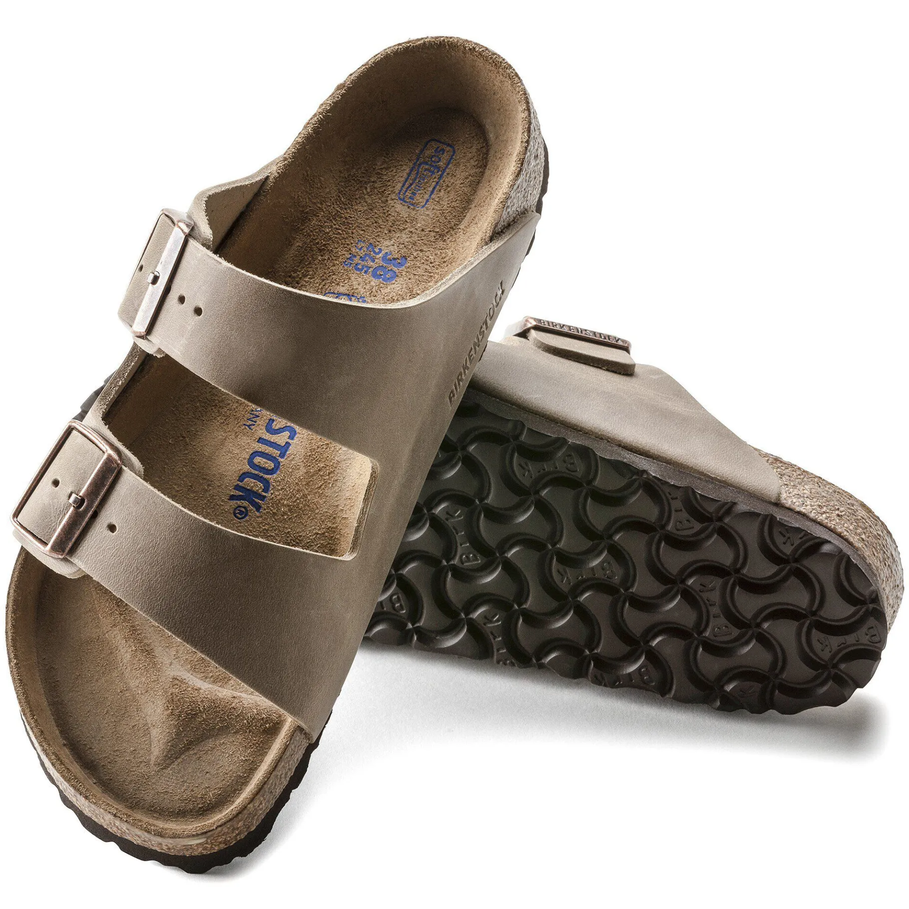 Flash Sale Birkenstock Arizona Blod Fodseng Tobacco Brown