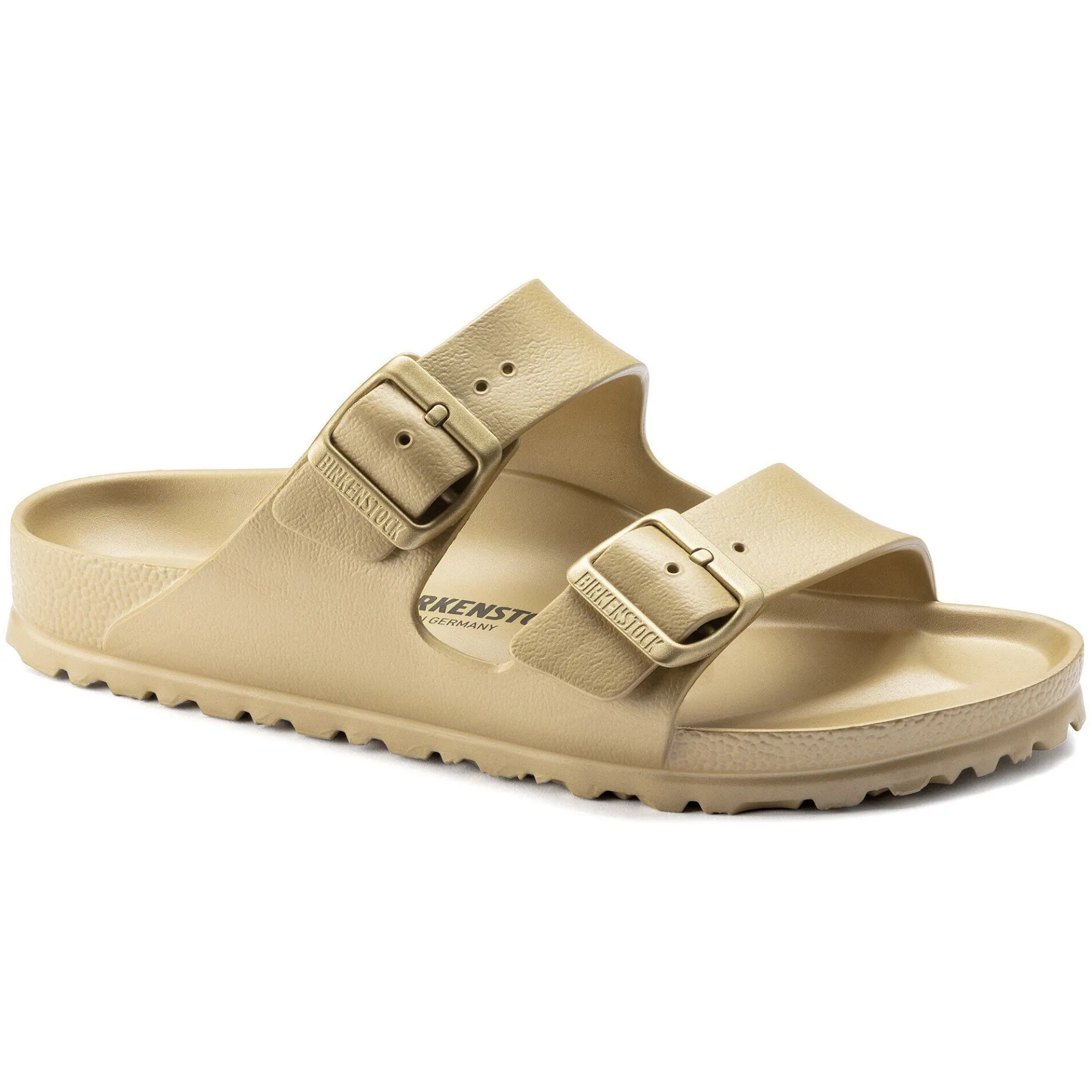 Shop Birkenstock Arizona Essentials Glamour Gold
