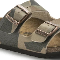 Clearance Birkenstock Arizona Kids Desert Soil Geo Camo Core