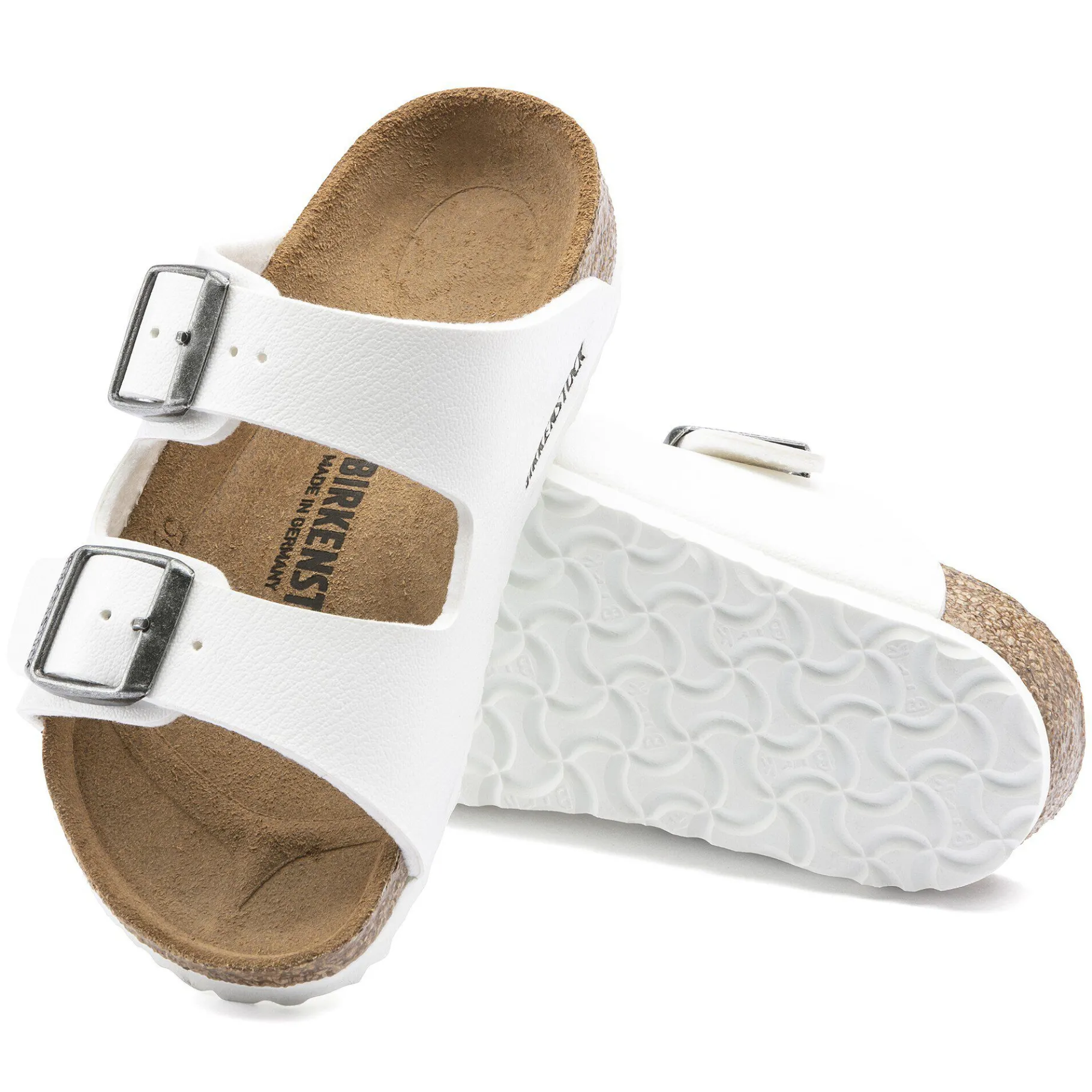 Outlet Birkenstock Arizona Kids White