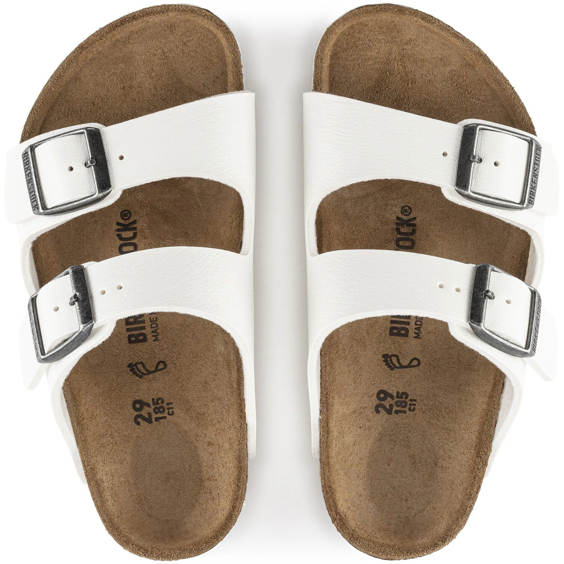 Outlet Birkenstock Arizona Kids White