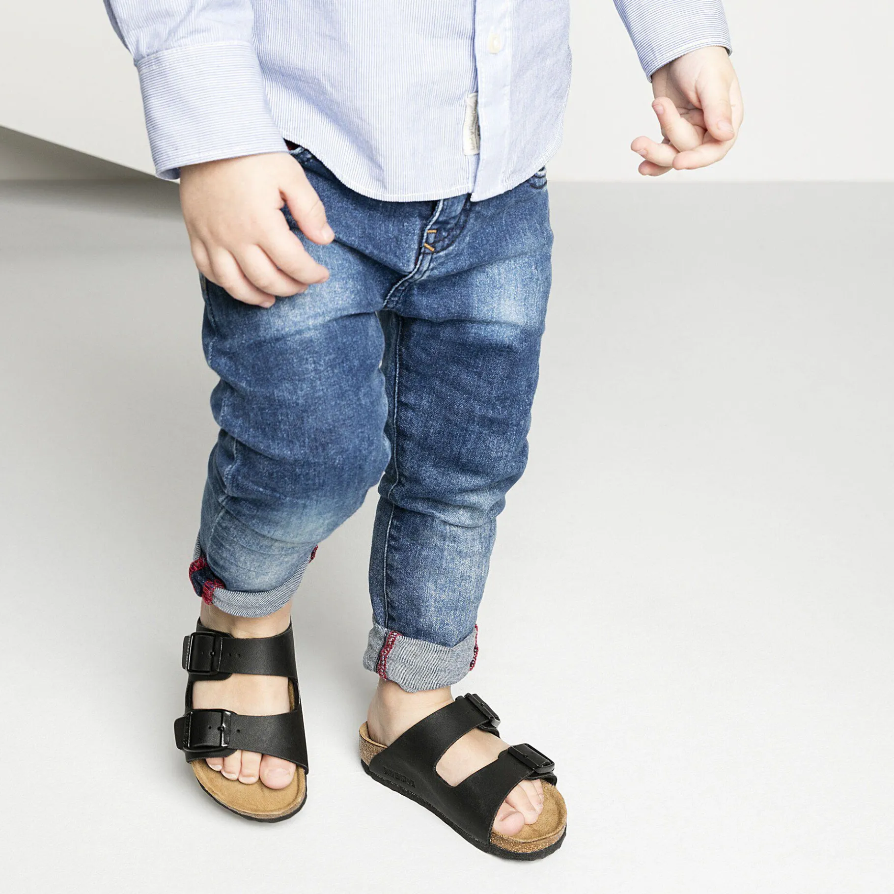Fashion Birkenstock Arizona Kids Black