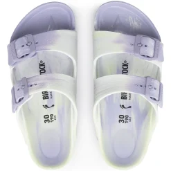 Fashion Birkenstock Arizona Kids Faded Lime Multi