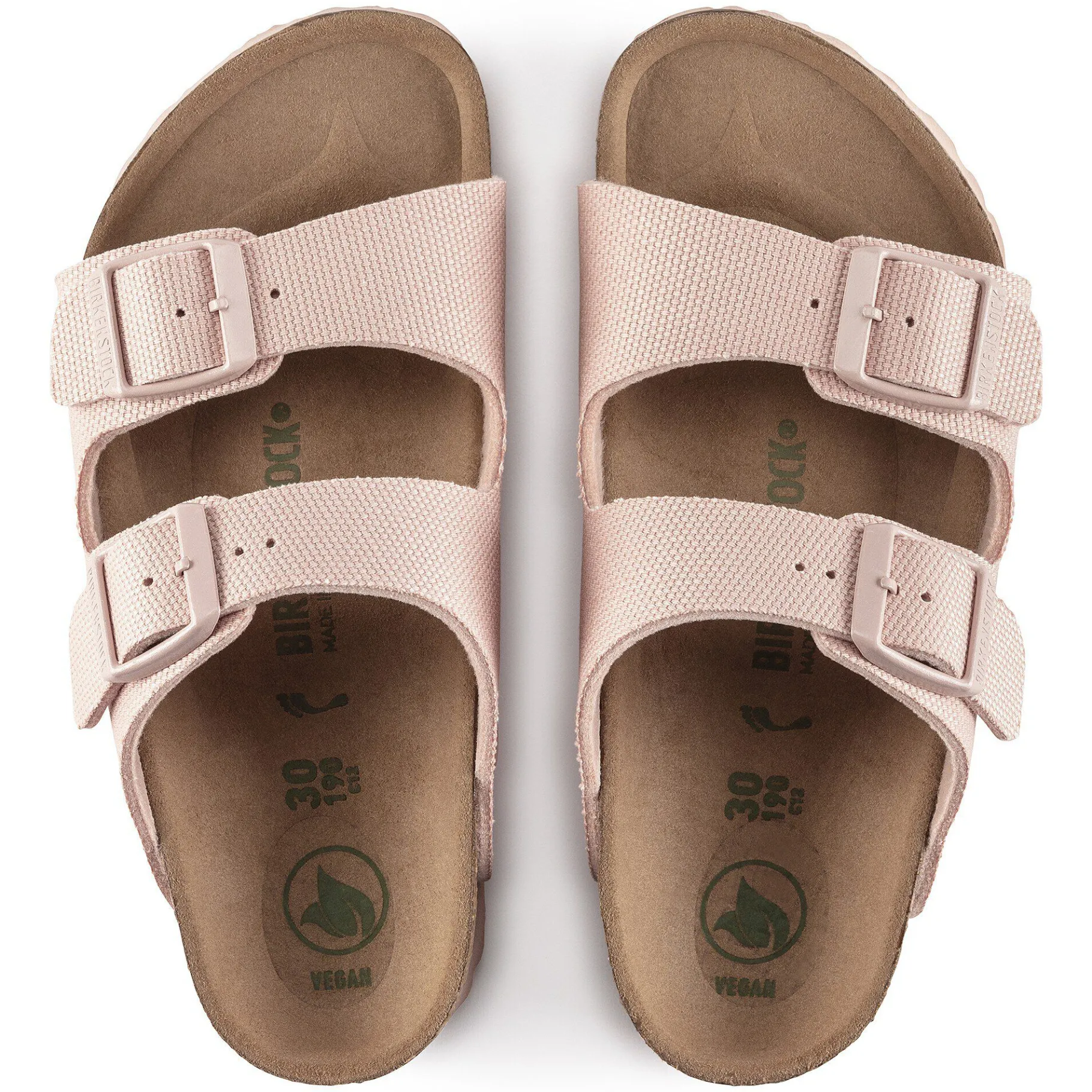 Clearance Birkenstock Arizona Kids Vegansk Soft Pink