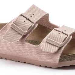 Clearance Birkenstock Arizona Kids Vegansk Soft Pink
