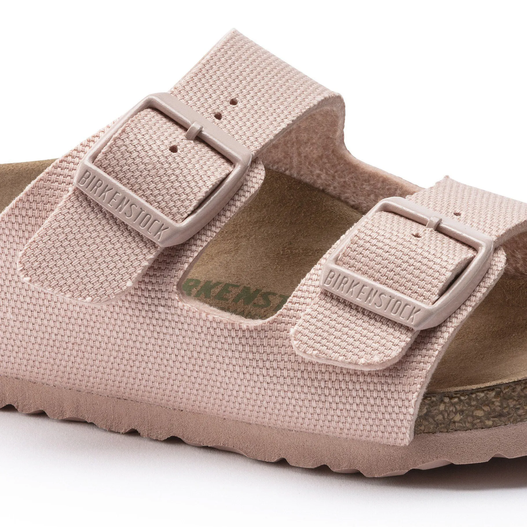 Clearance Birkenstock Arizona Kids Vegansk Soft Pink