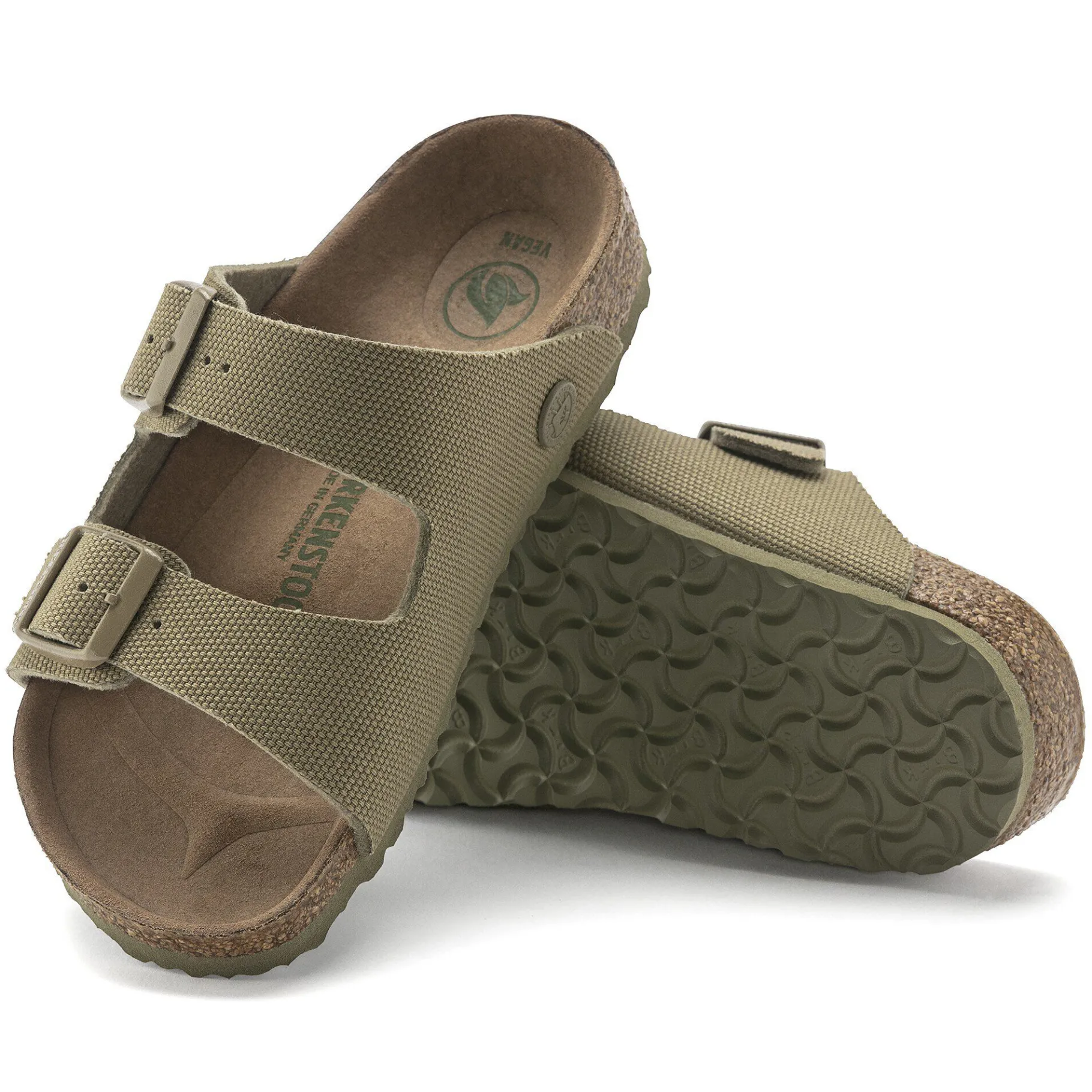 Online Birkenstock Arizona Kids Vegansk Faded Khaki