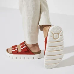 Cheap Birkenstock Arizona Pap Chunky Tomato