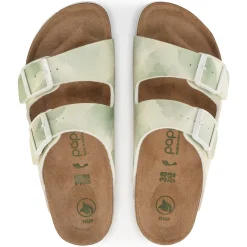 Fashion Birkenstock Arizona Platform Vegansk Watercolor Khaki