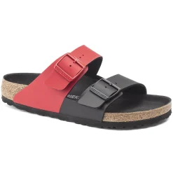 New Birkenstock Arizona Split Icy Active Red