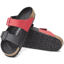 New Birkenstock Arizona Split Icy Active Red