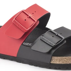 New Birkenstock Arizona Split Icy Active Red
