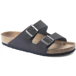 Discount Birkenstock Arizona Vegansk Desert Dust Indigo Blue