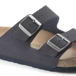 Discount Birkenstock Arizona Vegansk Desert Dust Indigo Blue
