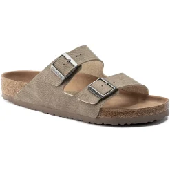 Discount Birkenstock Arizona Vegansk Desert Dust Gray Taupe