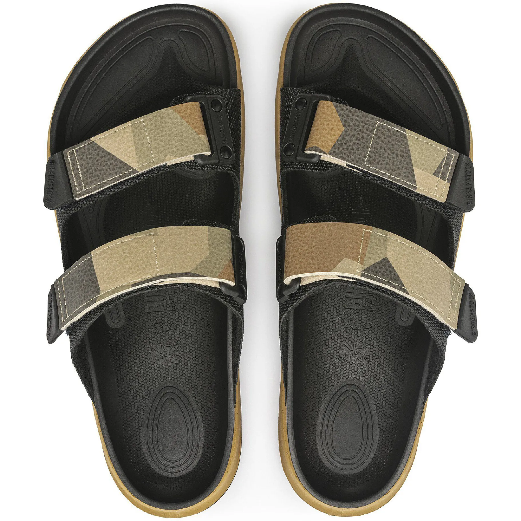 New Birkenstock Atacama Herrer Futura Geometric Camo Core