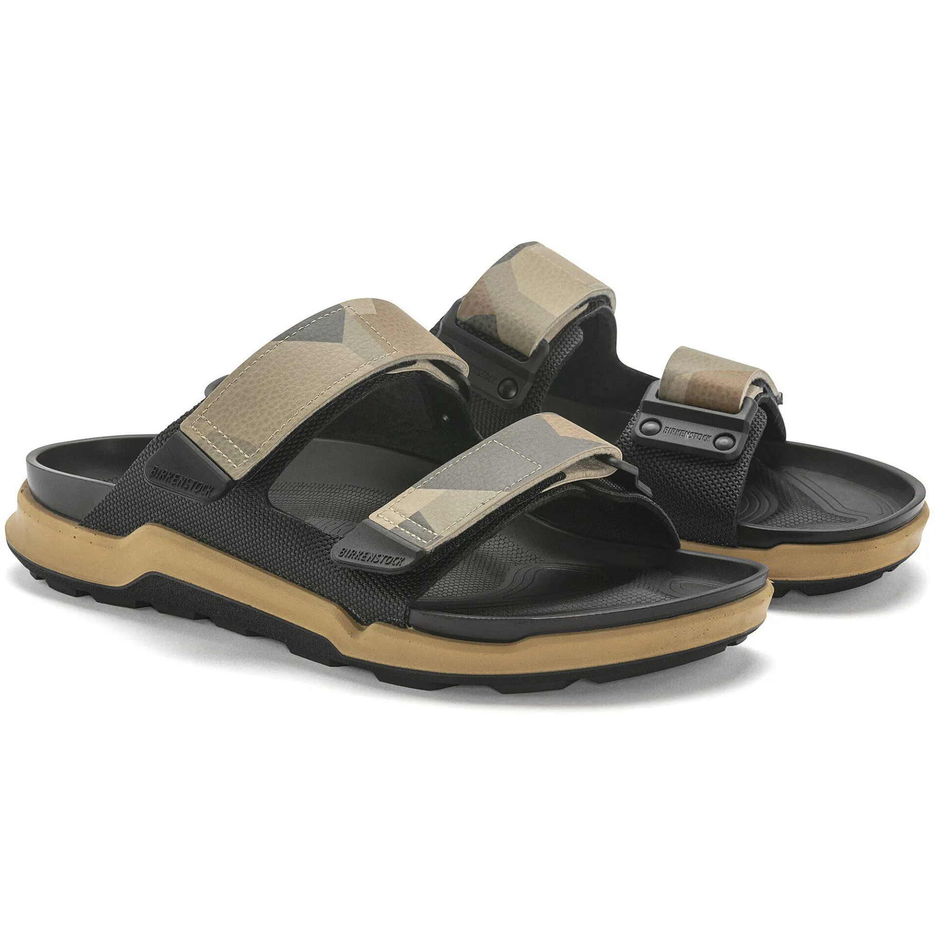 New Birkenstock Atacama Herrer Futura Geometric Camo Core