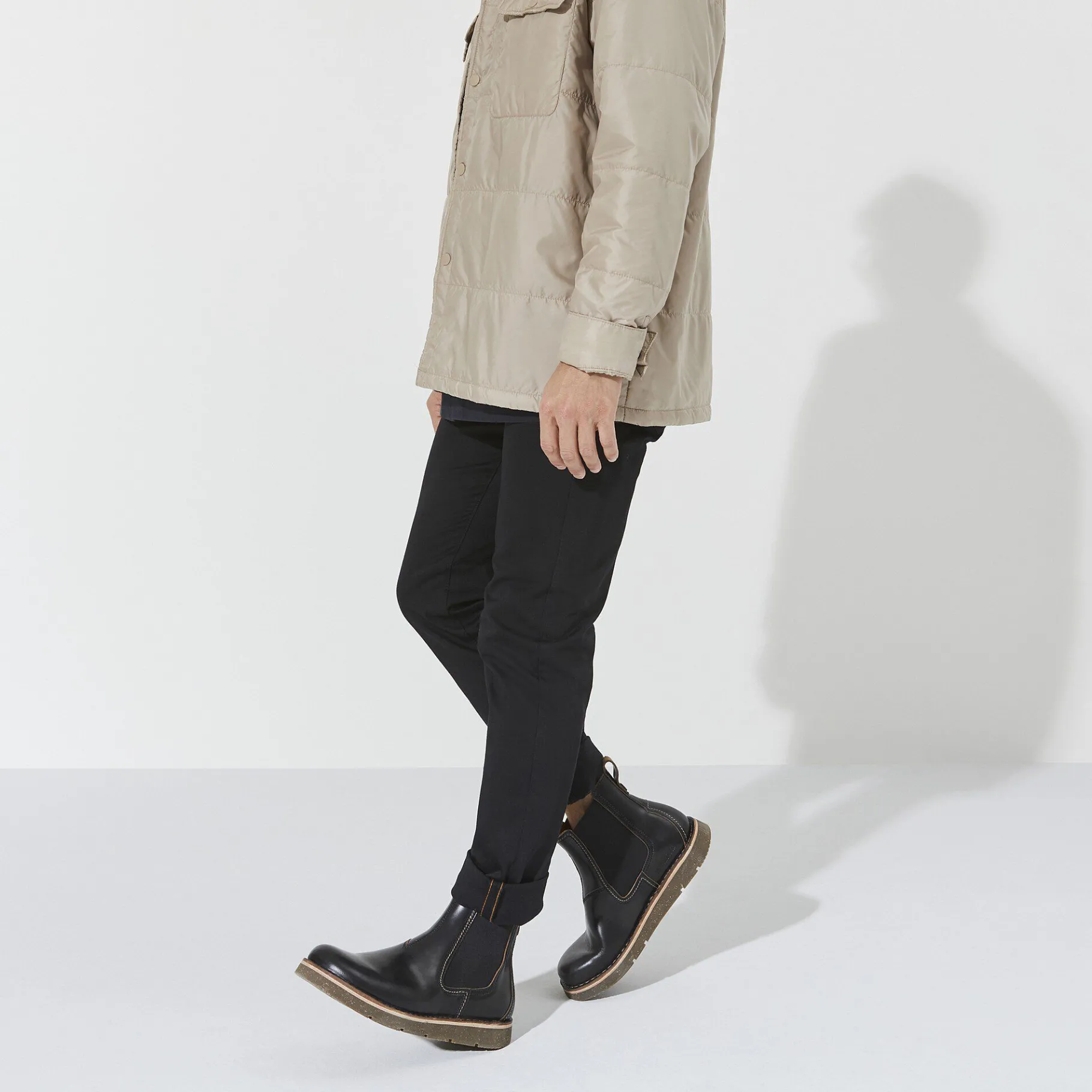 Sale Birkenstock Birmingham Slip On Herrer Black