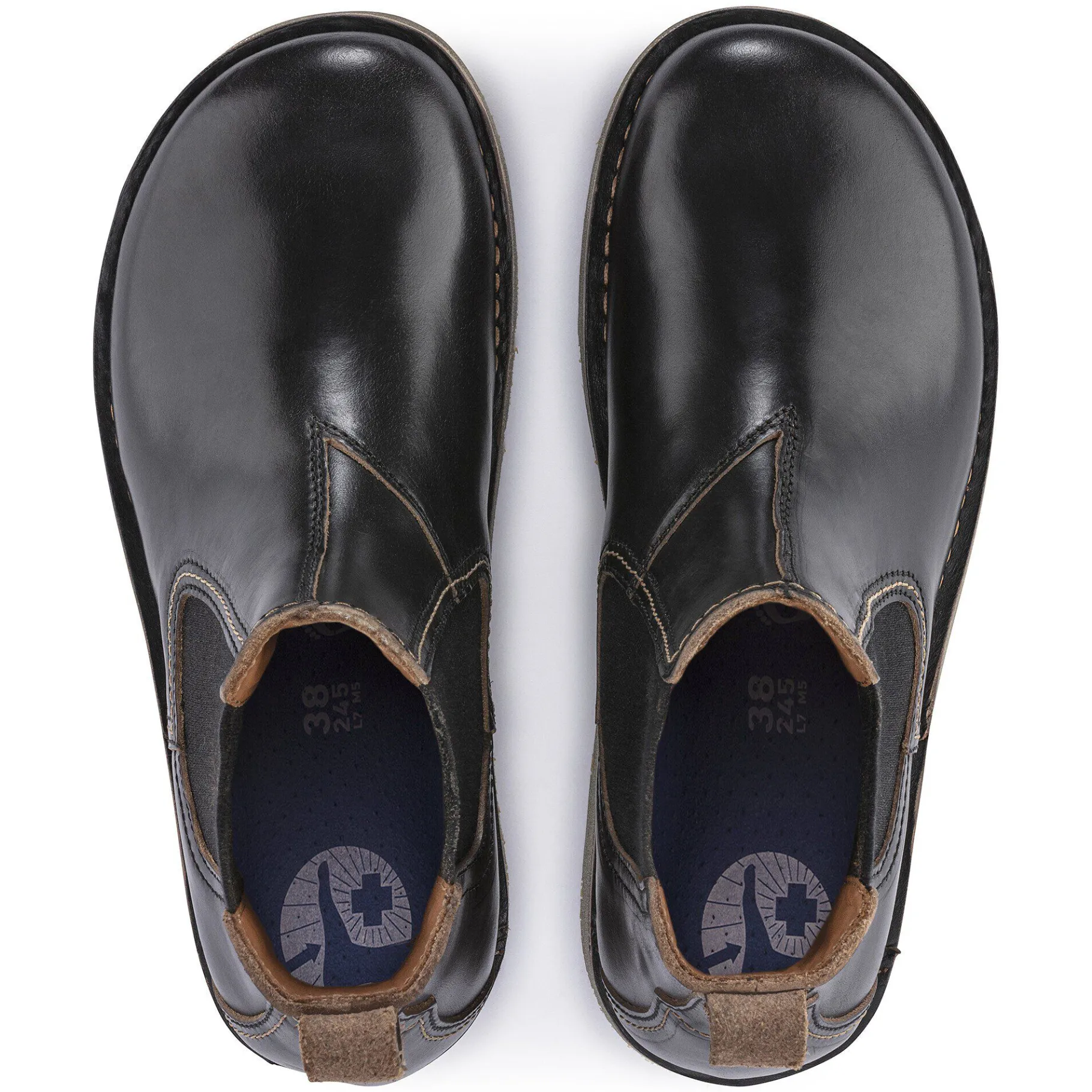 Sale Birkenstock Birmingham Slip On Herrer Black