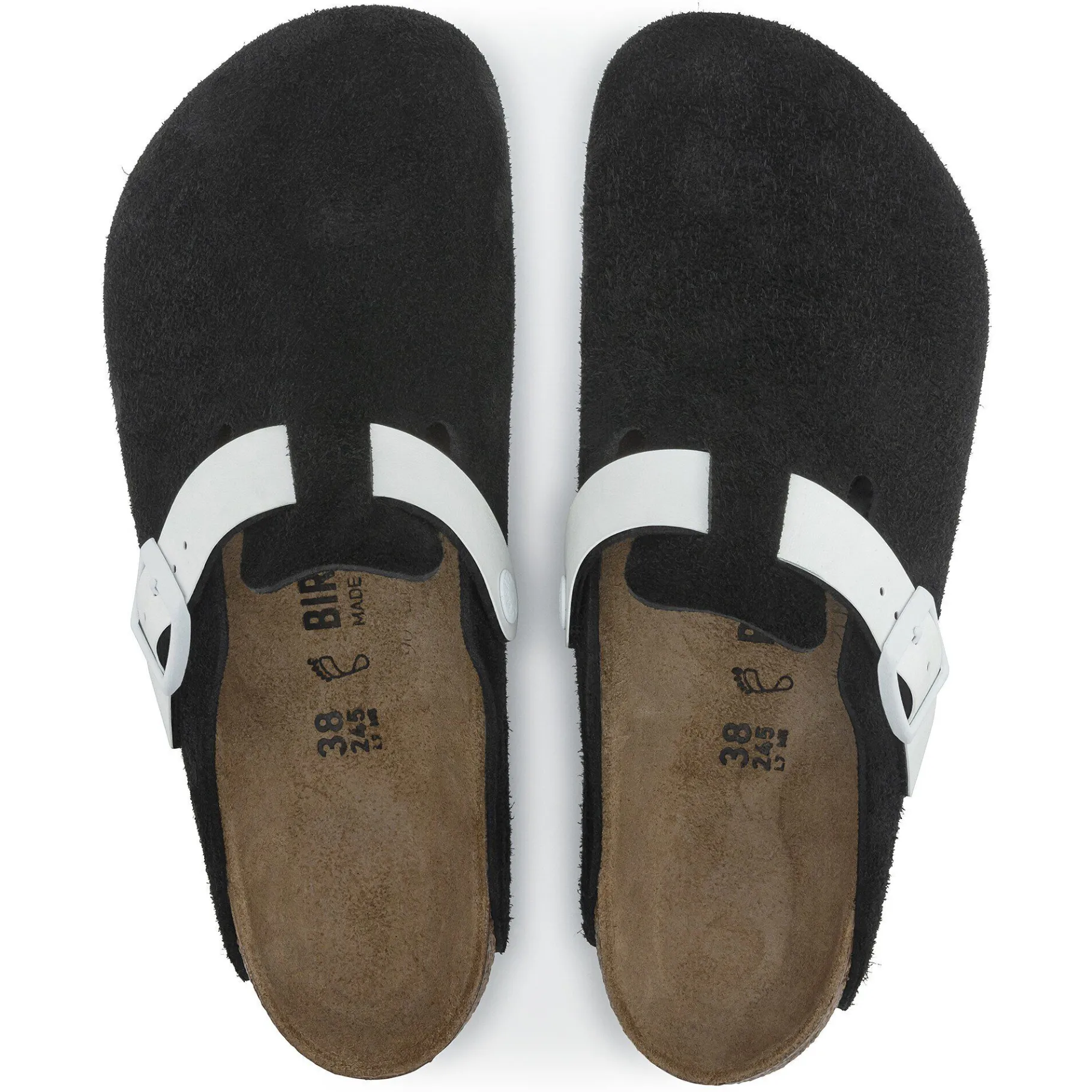 Flash Sale Birkenstock Boston Black White