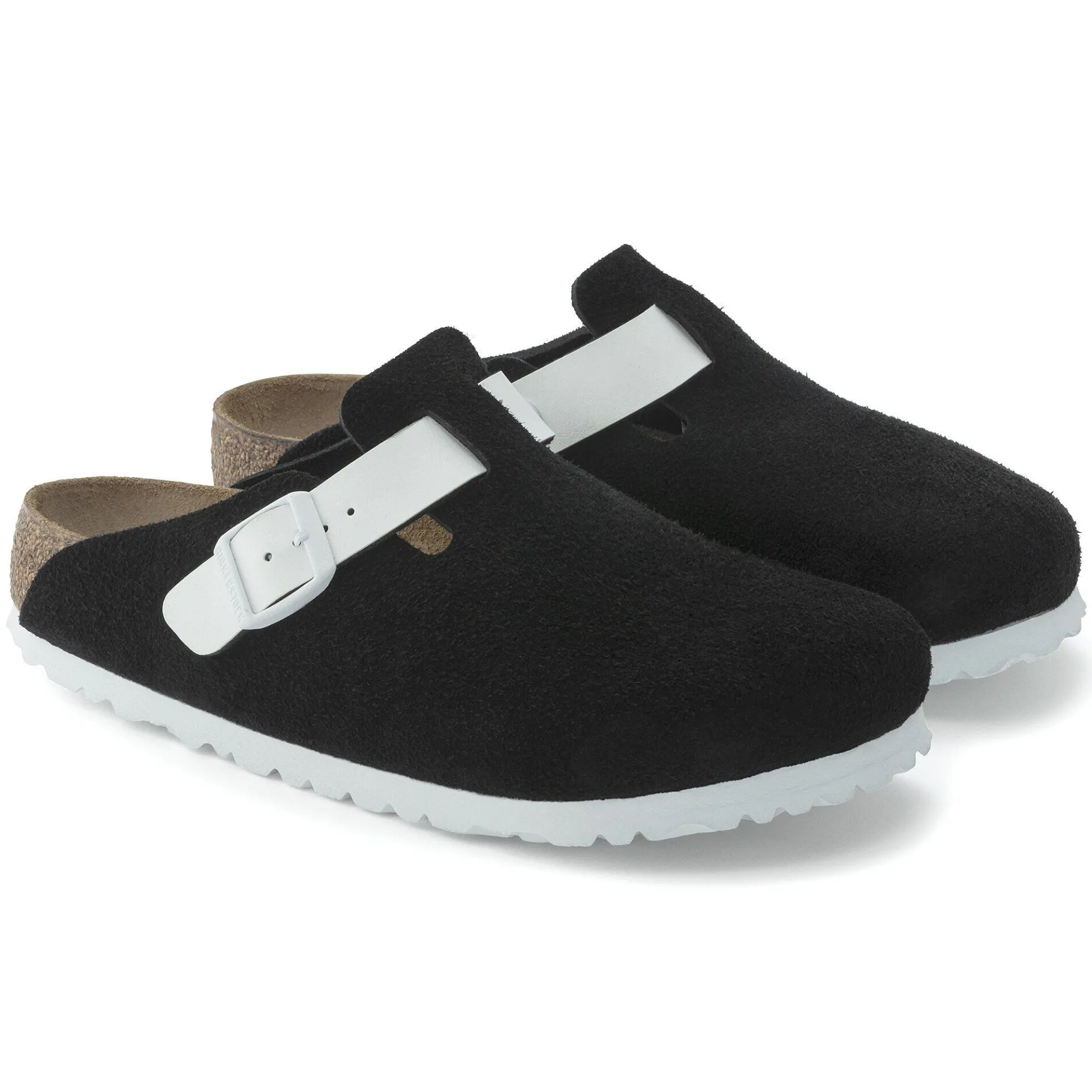 Flash Sale Birkenstock Boston Black White