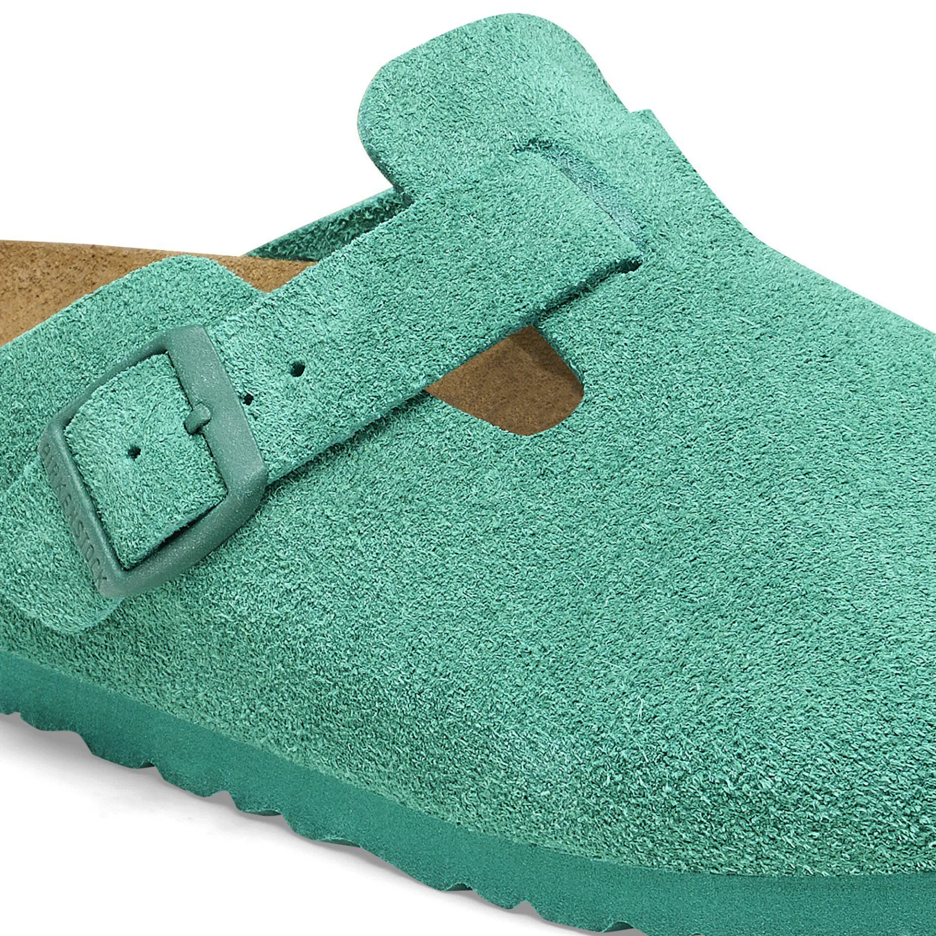 Clearance Birkenstock Boston Digital Green