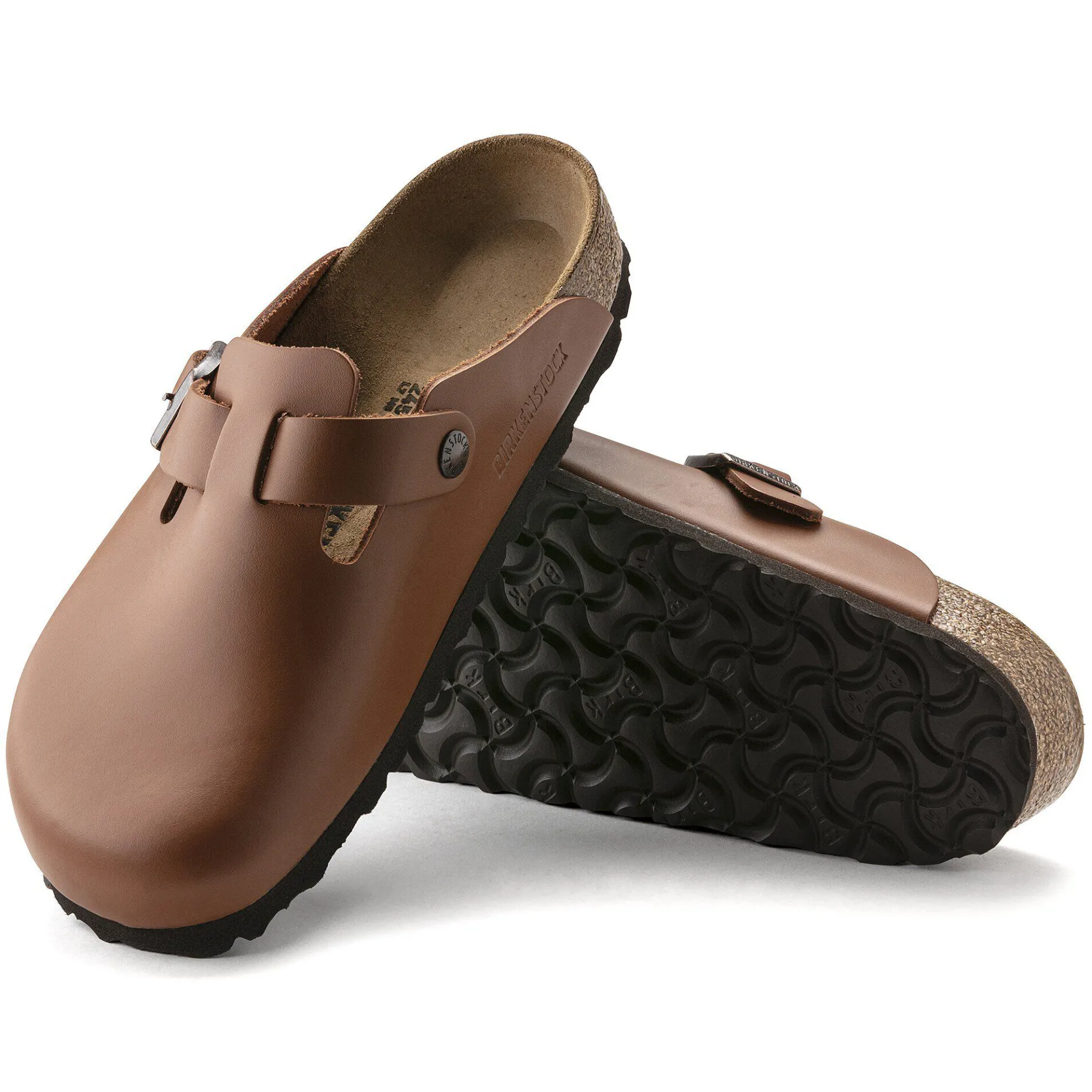 Fashion Birkenstock Boston Ginger Brown