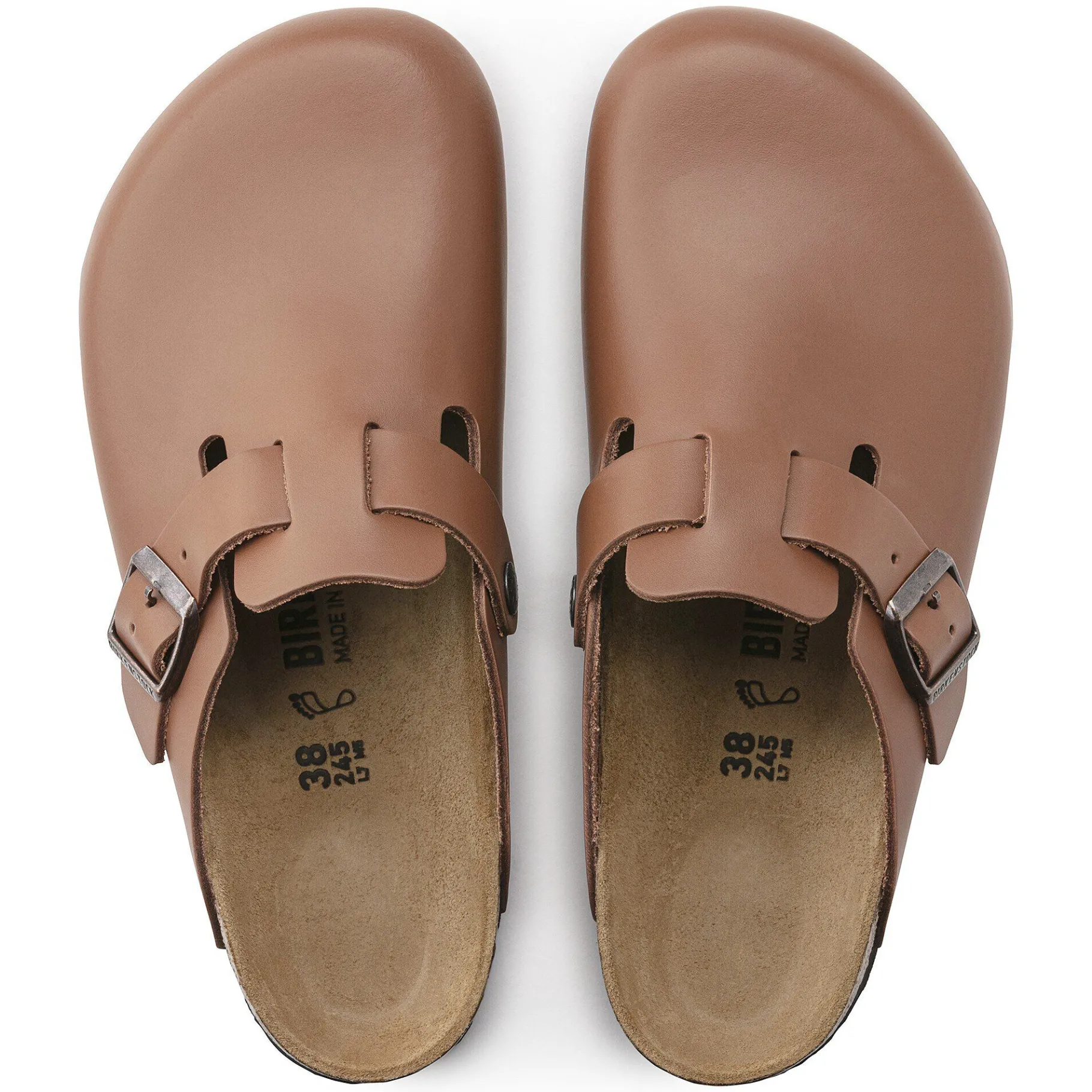 Fashion Birkenstock Boston Ginger Brown