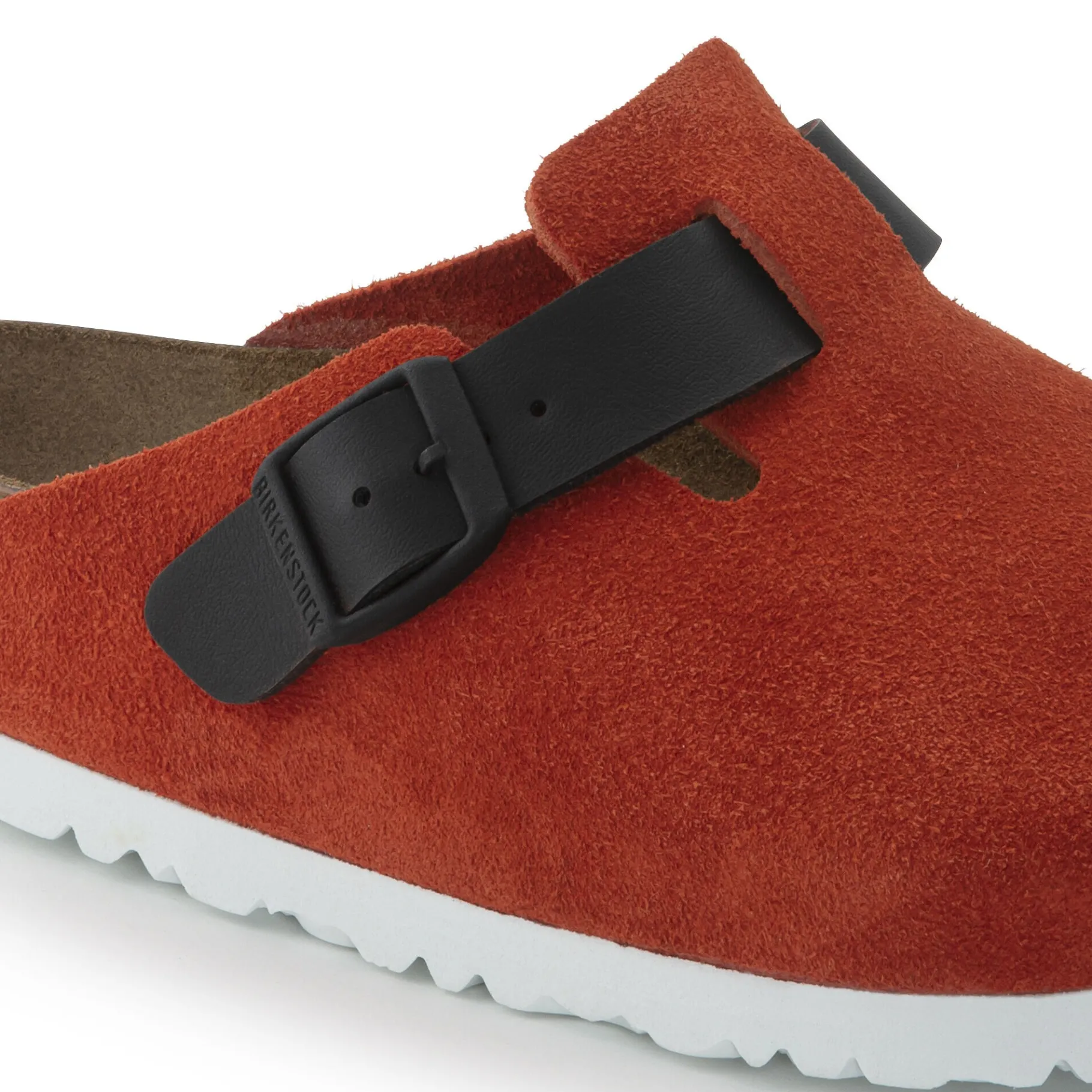 Cheap Birkenstock Boston Tomato/Black