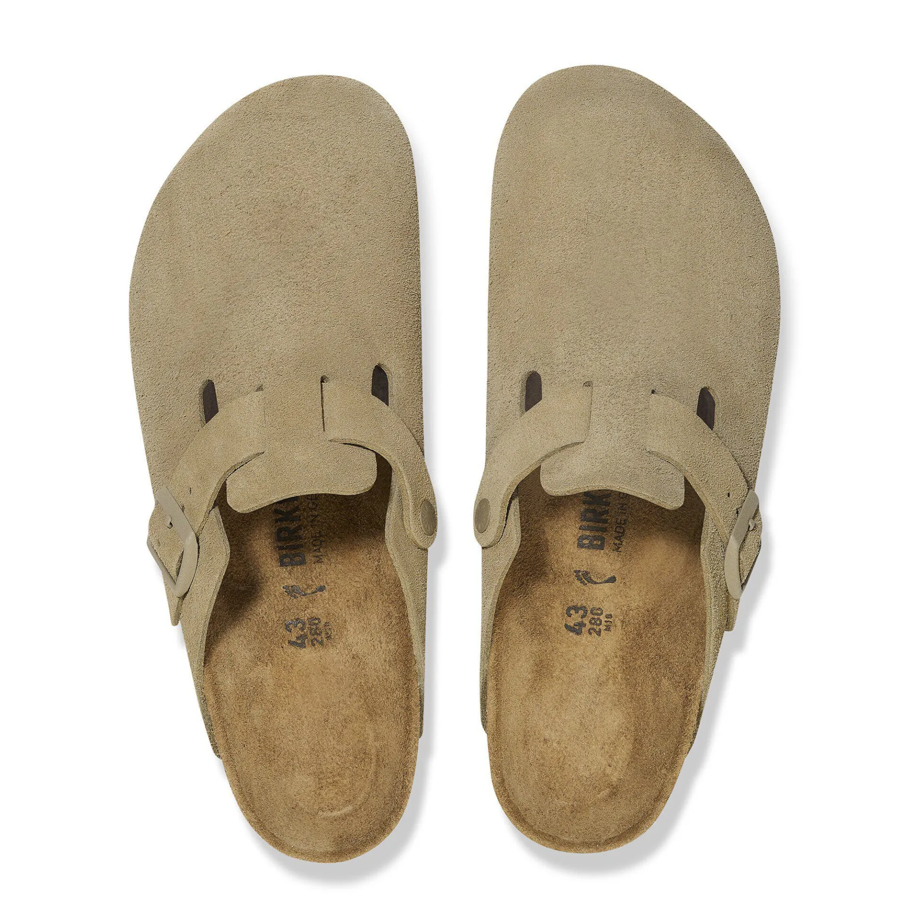 Online Birkenstock Boston Faded Khaki