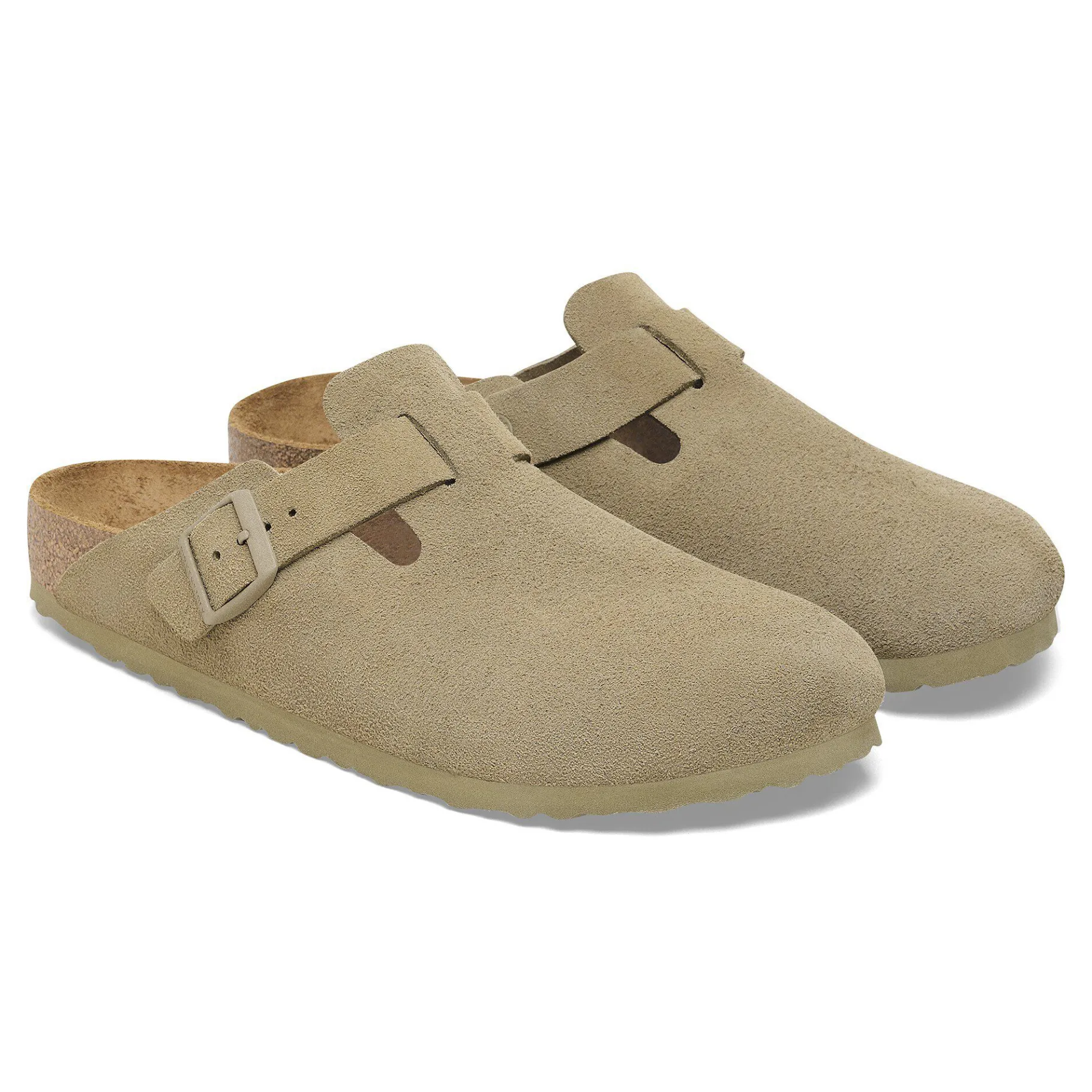 Online Birkenstock Boston Faded Khaki