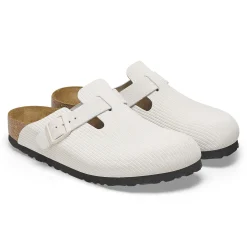 Flash Sale Birkenstock Boston Corduroy Antique White