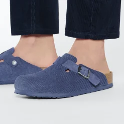 Hot Birkenstock Boston Corduroy Indigo