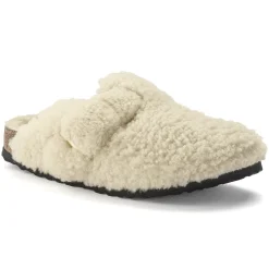 New Birkenstock Boston Big Buckle Eggshell