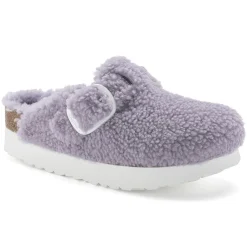 Online Birkenstock Boston Big Buckle Platform Purple Fog