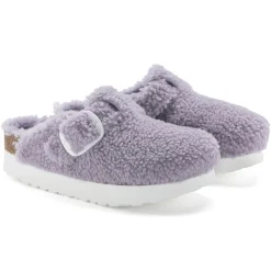 Online Birkenstock Boston Big Buckle Platform Purple Fog