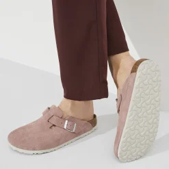 Cheap Birkenstock Boston Blod Fodseng Pink Clay