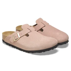 Sale Birkenstock Boston Blod Fodseng Light Rose