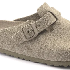 Discount Birkenstock Boston Blod Fodseng Faded Khaki